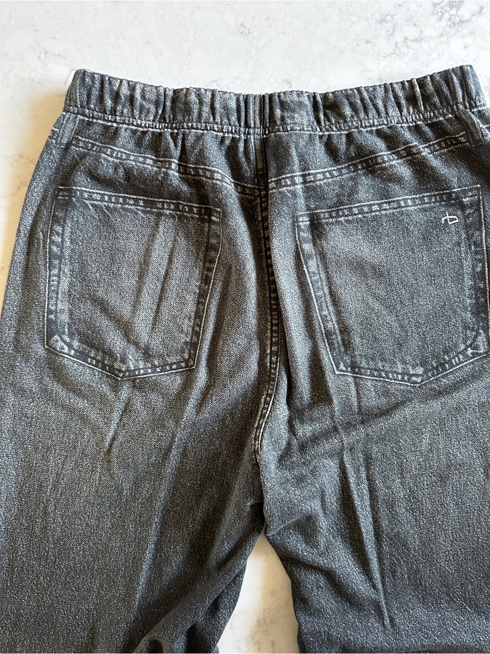 rag & bone Women's Miramar Wide-Leg Track Pant Jeans - Picture 3 of 11